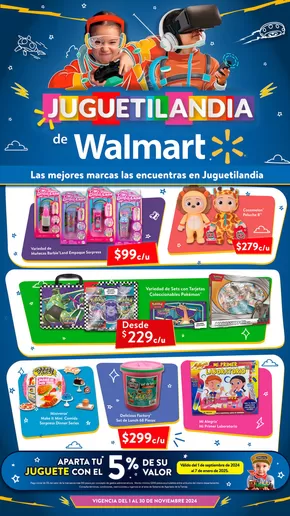 Catálogo Walmart en Juriquilla | Walmart - Juguetilandia | 6/11/2024 - 30/11/2024