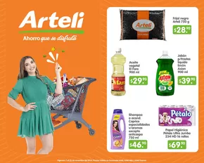 Ofertas de Supermercados en Ebano | Volante Quincenal de Arteli | 7/11/2024 - 23/11/2024