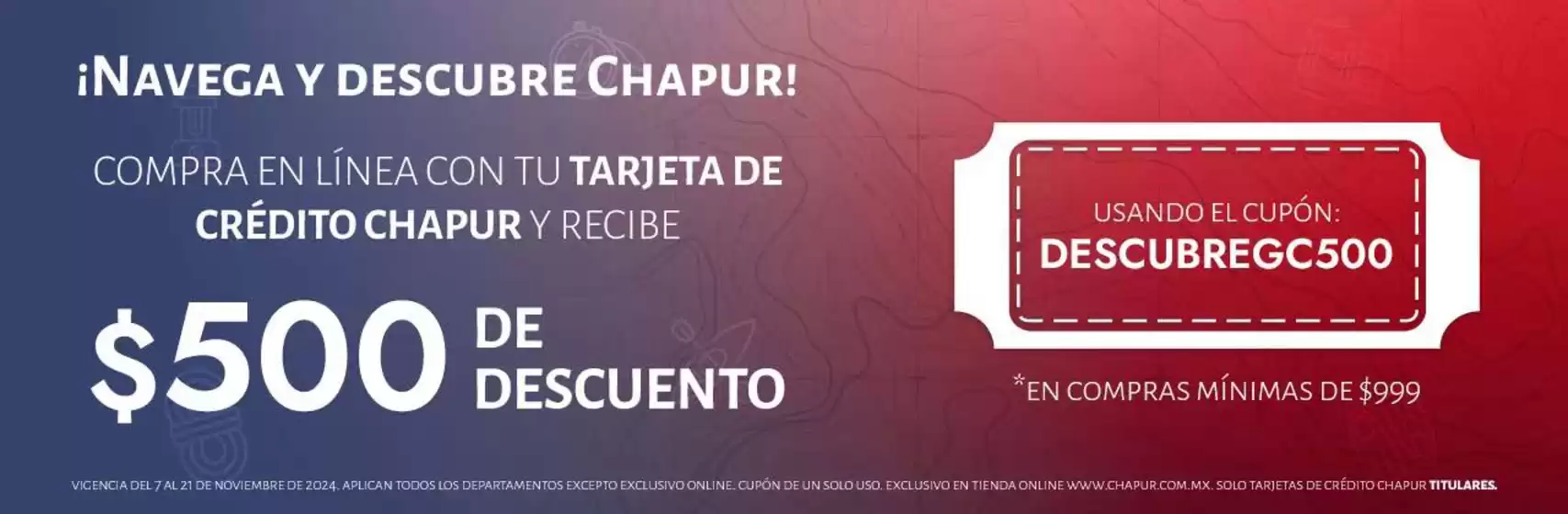 Catálogo Chapur en Cancún | Navega y descubre Chapur | 8/11/2024 - 21/11/2024