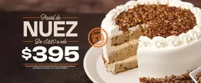 Ofertas de Restaurantes en Guadalajara | Pastel de Nuez de Neufeld | 8/11/2024 - 30/11/2024