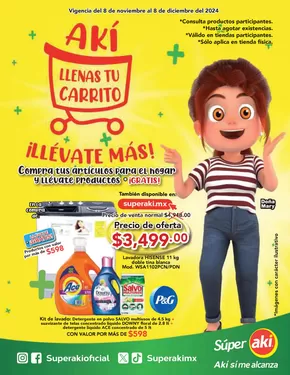 Ofertas de Supermercados en Mérida | Akí llenas tu Carrito de Aki Gran Mayoreo | 11/11/2024 - 8/12/2024