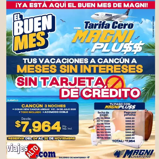 Catálogo Viajes Alto en San Pedro Garza García | El Buen Mes | 11/11/2024 - 30/11/2024