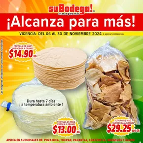 Ofertas de Supermercados en Monterrey | Ofertas para cazadores de gangas de SuBodega | 11/11/2024 - 30/11/2024