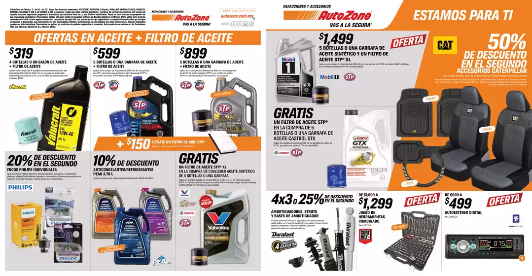 Catálogo AutoZone en Monterrey | Folleto Noviembre | 11/11/2024 - 23/11/2024