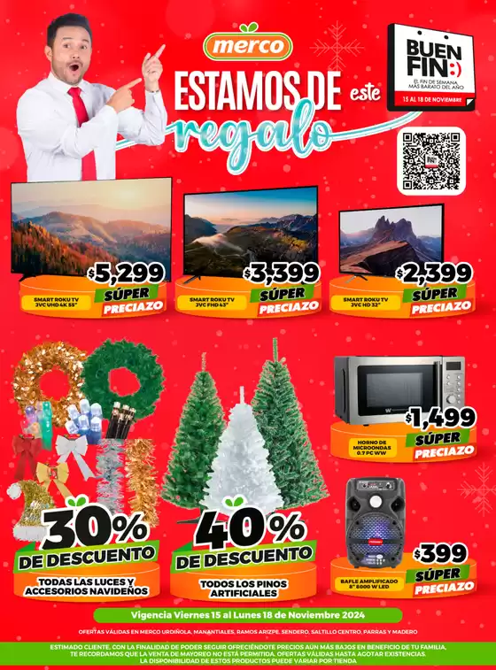 Catálogo Merco en Saltillo | Merco - Estamos de regalo | 15/11/2024 - 21/11/2024