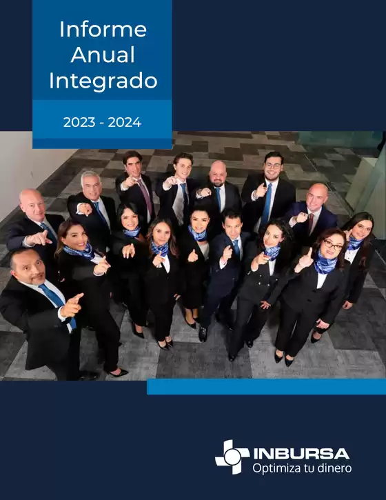 Catálogo Grupo Financiero Inbursa | Informe Anual Integrado | 14/11/2024 - 31/1/2025