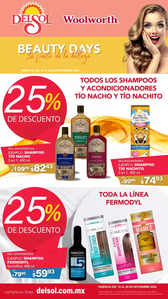 Catálogo Del Sol | Beauty Days | 14/11/2024 - 28/11/2024