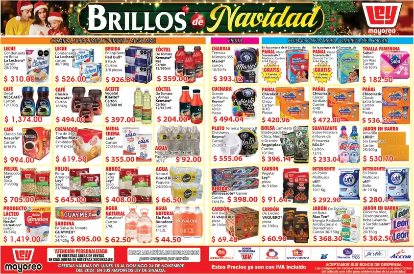 Catálogo Casa Ley en Culiacán Rosales | Nuevas ofertas para descubrir | 18/11/2024 - 24/11/2024