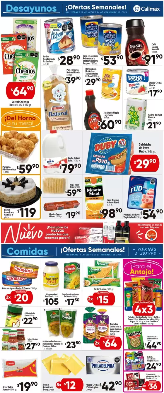 Catálogo Calimax en Ensenada (Baja California) | Ofertas Semanales | 18/11/2024 - 21/11/2024