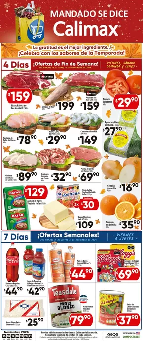 Catálogo Calimax en Ensenada (Baja California) | Ofertas Semanales | 18/11/2024 - 21/11/2024