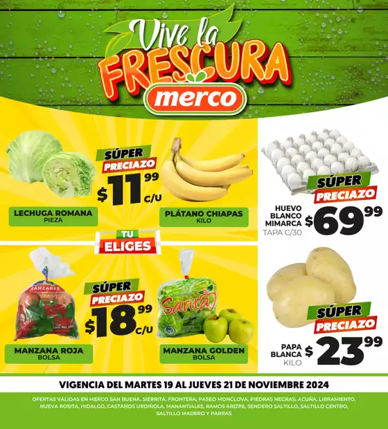 Catálogo Merco en San Juan de Sabinas | Merco - Vive la frescura | 19/11/2024 - 21/11/2024