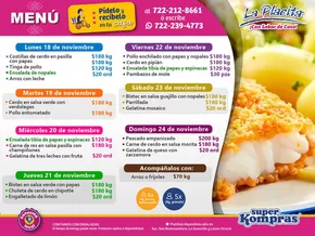 Catálogo Super kompras en Capulhuac de Mirafuentes | Menu Super Kompras | 18/11/2024 - 24/11/2024