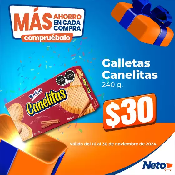 Catálogo Tiendas Neto en Santa María Huatulco | Más ahorro en cada compra | 18/11/2024 - 30/11/2024