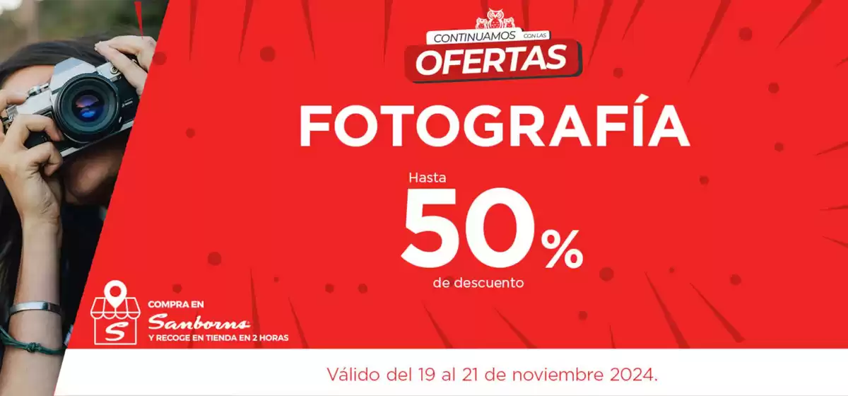 Catálogo Sanborns | Continuamos con las ofertas | 19/11/2024 - 21/11/2024