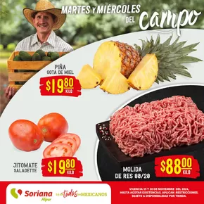 Catálogo Soriana Híper | Martes y Miércoles del Campo Híper | 19/11/2024 - 20/11/2024