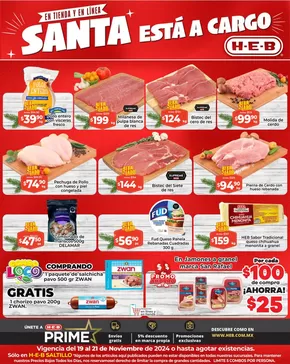 Catálogo HEB en Saltillo | Ofertas HEB | 20/11/2024 - 21/11/2024