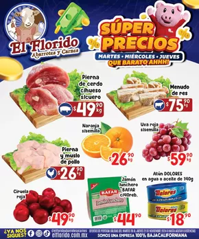 Ofertas de Supermercados en Tecate | Ofertas El Florido de El Florido | 20/11/2024 - 21/11/2024