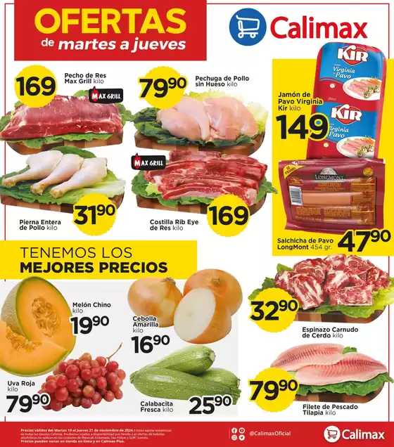 Catálogo Calimax en Ensenada (Baja California) | Calimax Preciazo | 20/11/2024 - 21/11/2024