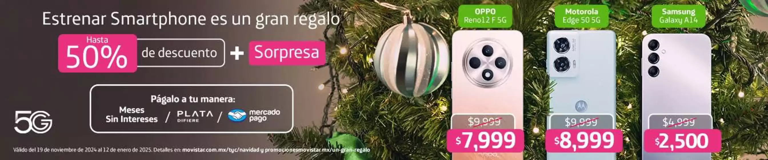 Catálogo Movistar | 50% de descuento | 20/11/2024 - 12/1/2025