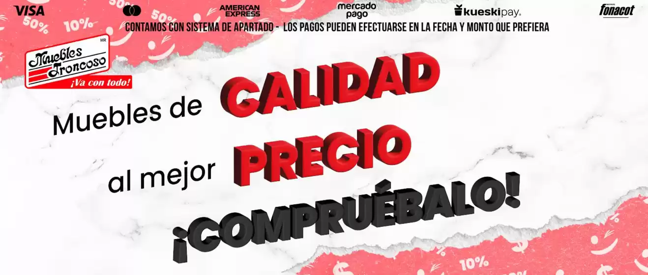 Catálogo Muebles Troncoso en Metepec (México) | Al mejor precio | 20/11/2024 - 30/11/2024