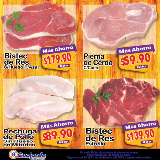 Catálogo Guajardo en Reynosa | Básicos al mejor precio | 20/11/2024 - 21/11/2024