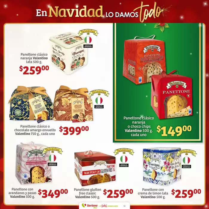 Catálogo Soriana Híper | En la navidad lo damos todo Híper | 21/11/2024 - 28/11/2024