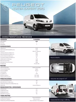 Catálogo Peugeot en Ecatepec de Morelos | NUEVA EXPERT 2025 | 21/11/2024 - 21/11/2025