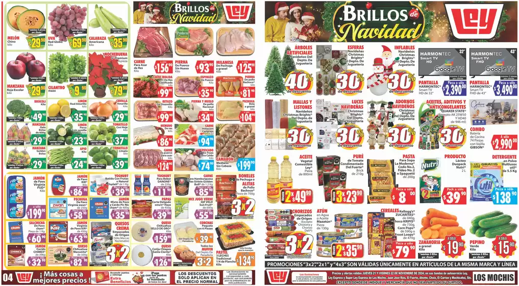 Catálogo Casa Ley en Los Mochis | Grandes descuentos en productos seleccionados | 21/11/2024 - 22/11/2024