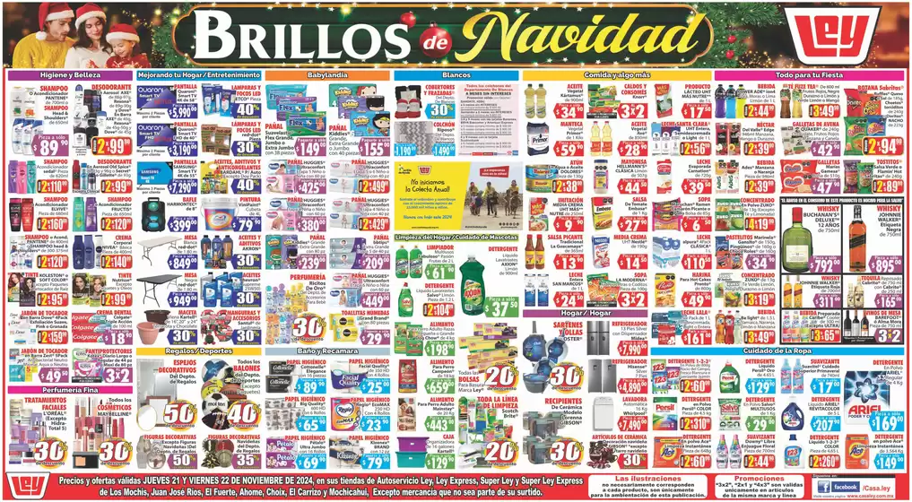 Catálogo Casa Ley en Los Mochis | Grandes descuentos en productos seleccionados | 21/11/2024 - 22/11/2024