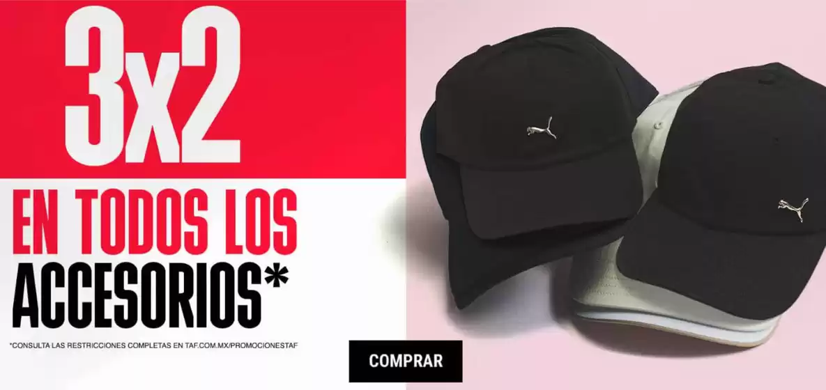 Catálogo TAF en Ciudad del Carmen (Campeche) | 3x2 en todos los accesorios | 21/11/2024 - 30/11/2024