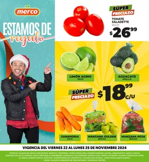 Catálogo Merco en Palaú | Merco - Súper Preciazos  | 22/11/2024 - 25/11/2024