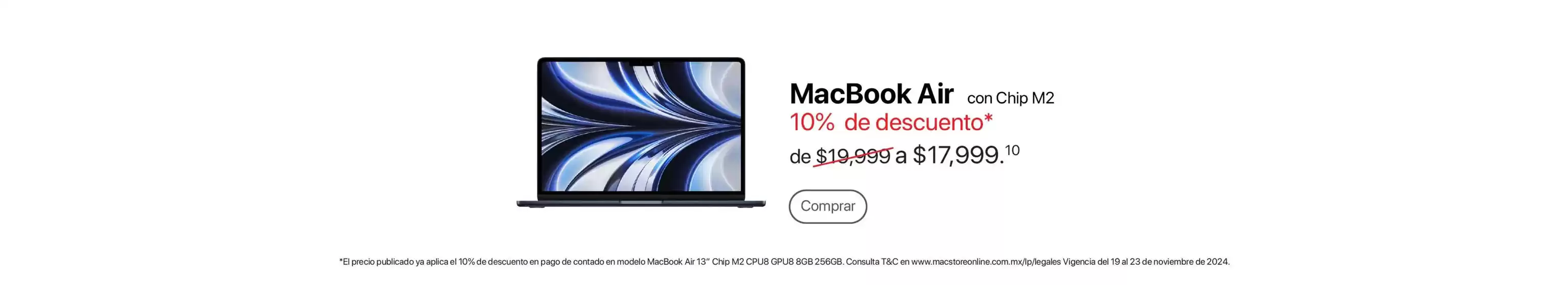 Catálogo MacStore | Precios Especiales | 22/11/2024 - 23/11/2024