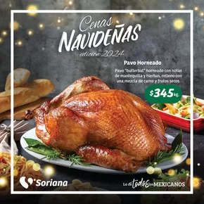 Catálogo Soriana Mercado en Ciudad Valles | Folleto Cenas Navideñas Mercado | 22/11/2024 - 31/12/2024