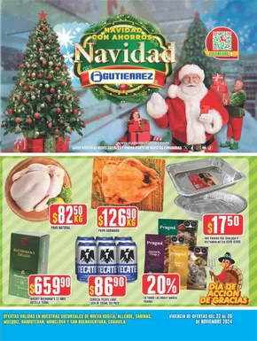 Ofertas de Supermercados en Nava | Ofertas especiales atractivas para todos de Super Gutierrez | 22/11/2024 - 28/11/2024