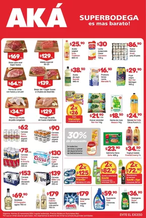 Catálogo AKÁ Superbodega en González (Tamaulipas) | Ofertas AKÁ Superbodega | 22/11/2024 - 22/11/2024