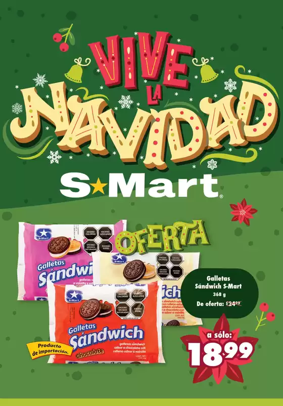 Catálogo S-Mart en San Nicolás de los Garza | Gangas exclusivas | 22/11/2024 - 25/11/2024