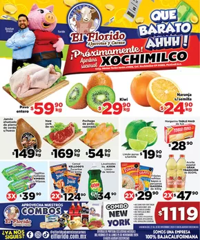 Ofertas de Supermercados en Ciudad Coahuila (Kilómetro Cincuenta y Siete) | Descubre ofertas atractivas de El Florido | 22/11/2024 - 25/11/2024