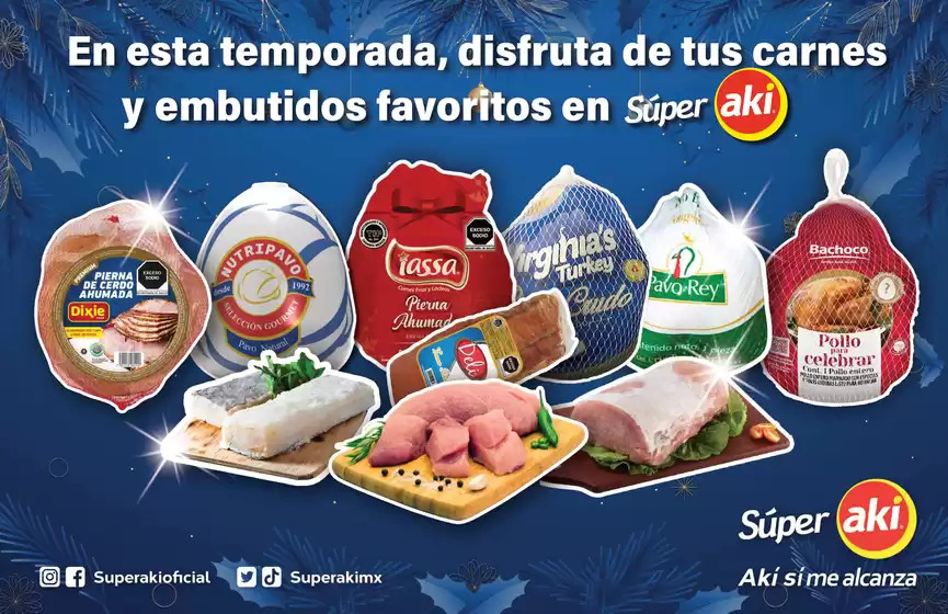 Catálogo Súper Aki en Mérida | Canastas navideñas | 22/11/2024 - 24/12/2024