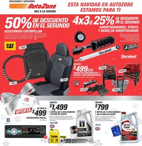 Ofertas de Autos en San Felipe (Baja California) | Folleto Navidad de AutoZone | 26/11/2024 - 4/1/2025