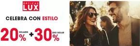 Ofertas de Ópticas en Gustavo A Madero | Celebra con estilo de Ópticas Lux | 26/11/2024 - 31/12/2024