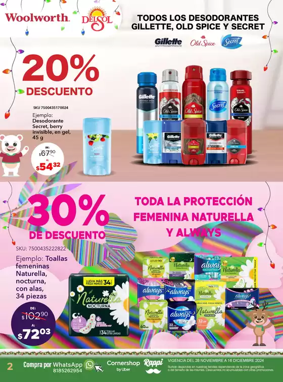 Catálogo Woolworth en Ciudad de México | La Magia de tu Belleza | 28/11/2024 - 16/12/2024