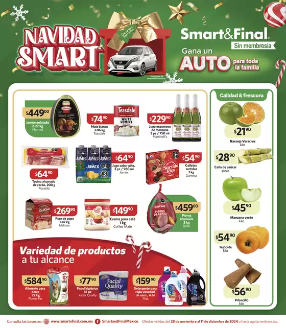 Catálogo Smart & Final en Tijuana | Navidad Smart | 29/11/2024 - 11/12/2024