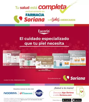 Ofertas de Supermercados en Ocotlán (Jalisco) | Folleto Farmacia Mercado de Soriana Mercado | 2/12/2024 - 31/12/2024