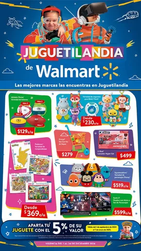 Catálogo Walmart en San Andrés Cholula | Juguetilandia | 2/12/2024 - 24/12/2024