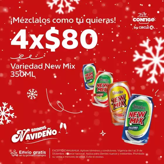 Catálogo Circle K en Zapopan | Brindis Navideño | 2/12/2024 - 31/12/2024