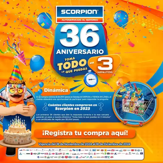 Catálogo Scorpion | Toma todo lo que puedas | 2/12/2024 - 18/12/2024