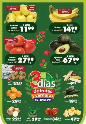 Catálogo S-Mart en Guadalupe (Nuevo León) | Ofertas exclusivas para nuestros clientes | 3/12/2024 - 5/12/2024