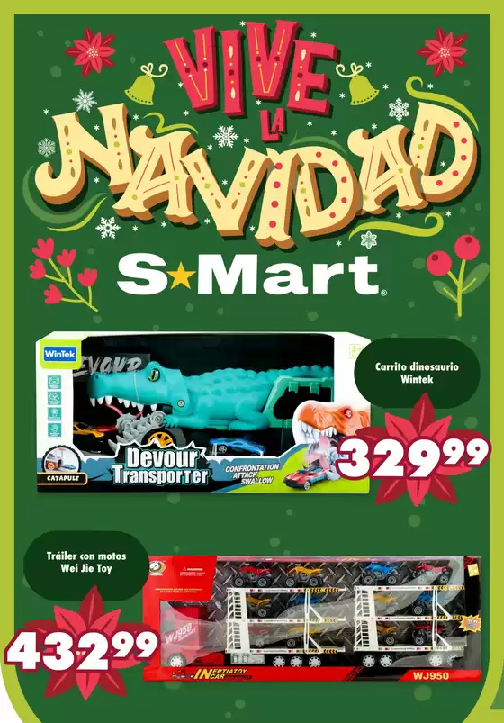 Catálogo S-Mart en Guadalupe (Nuevo León) | Ofertas principales para todos los cazadores de gangas | 3/12/2024 - 5/12/2024