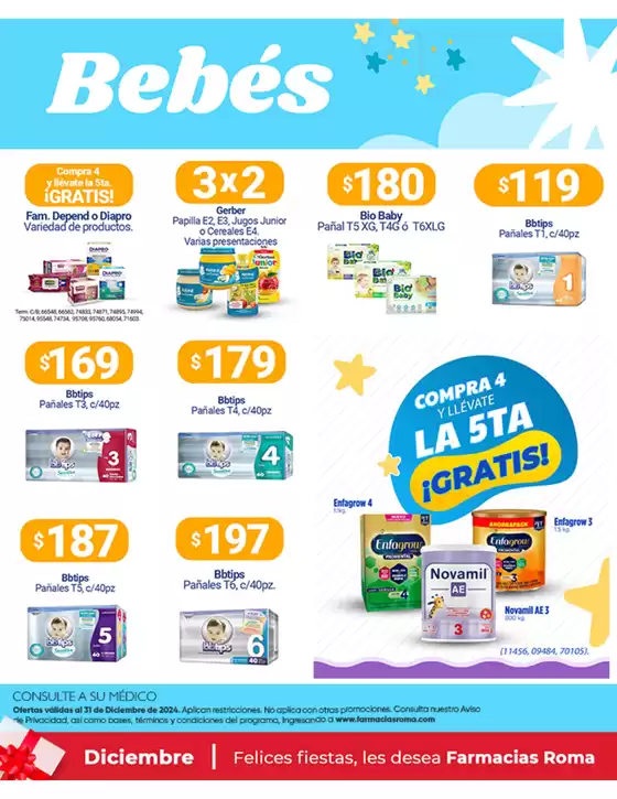 Catálogo Farmacias Roma | Ofertas de Diciembre | 4/12/2024 - 31/12/2024