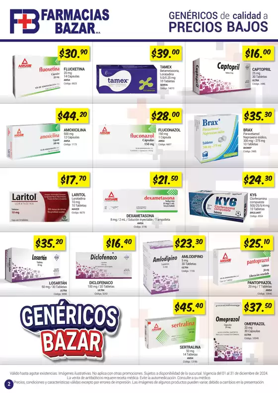 Catálogo Farmacias Bazar | Felices Fiestas! | 4/12/2024 - 31/12/2024